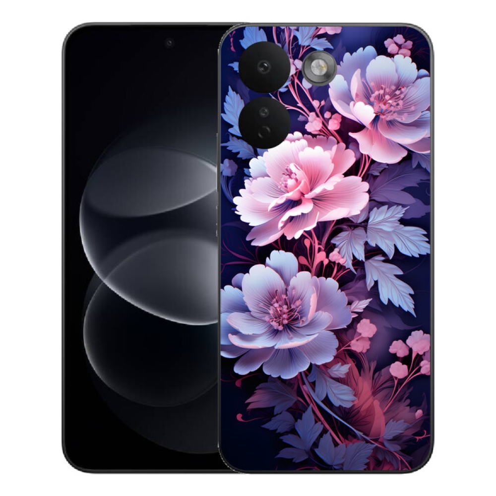 Gelový kryt mmCase na Xiaomi Redmi Note 17 Pro Max 5G - květiny 11