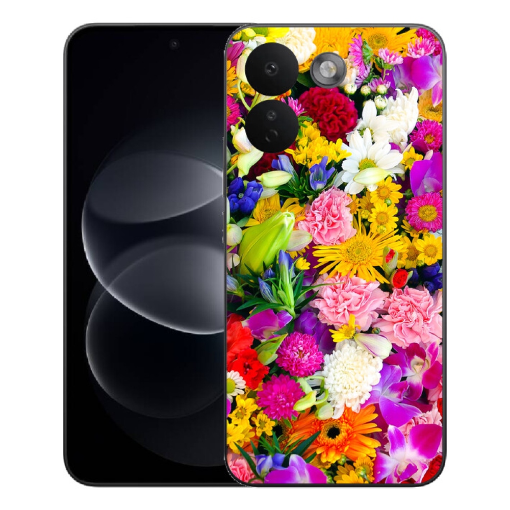 Gelový kryt mmCase na Xiaomi Redmi Note 17 Pro Max 5G - květiny 12