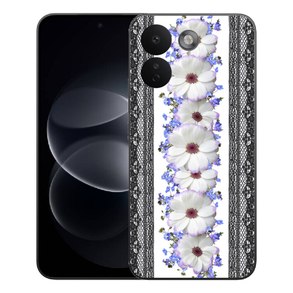 Gelový kryt mmCase na Xiaomi Redmi Note 17 Pro Max 5G - květiny 8