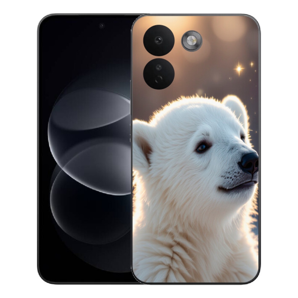 Gelový kryt mmCase na Xiaomi Redmi Note 17 Pro Max 5G - lední medvěd