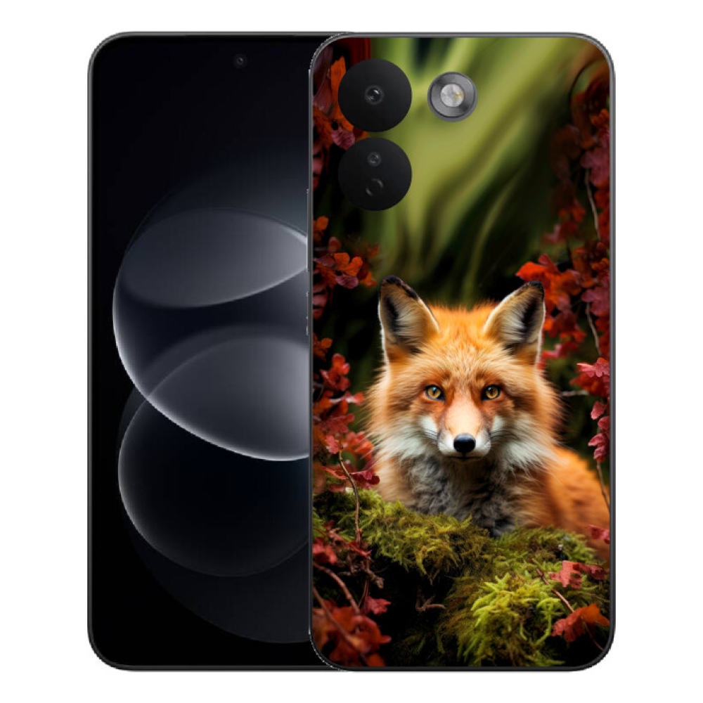 Gelový kryt mmCase na Xiaomi Redmi Note 17 Pro Max 5G - liška v lese