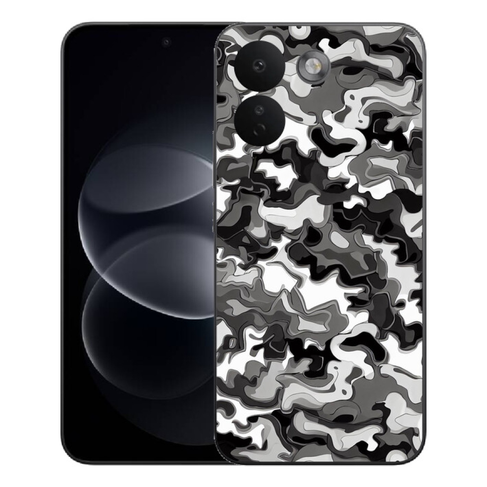 Gelový kryt mmCase na Xiaomi Redmi Note 17 Pro Max 5G - maskáčový vzor 3