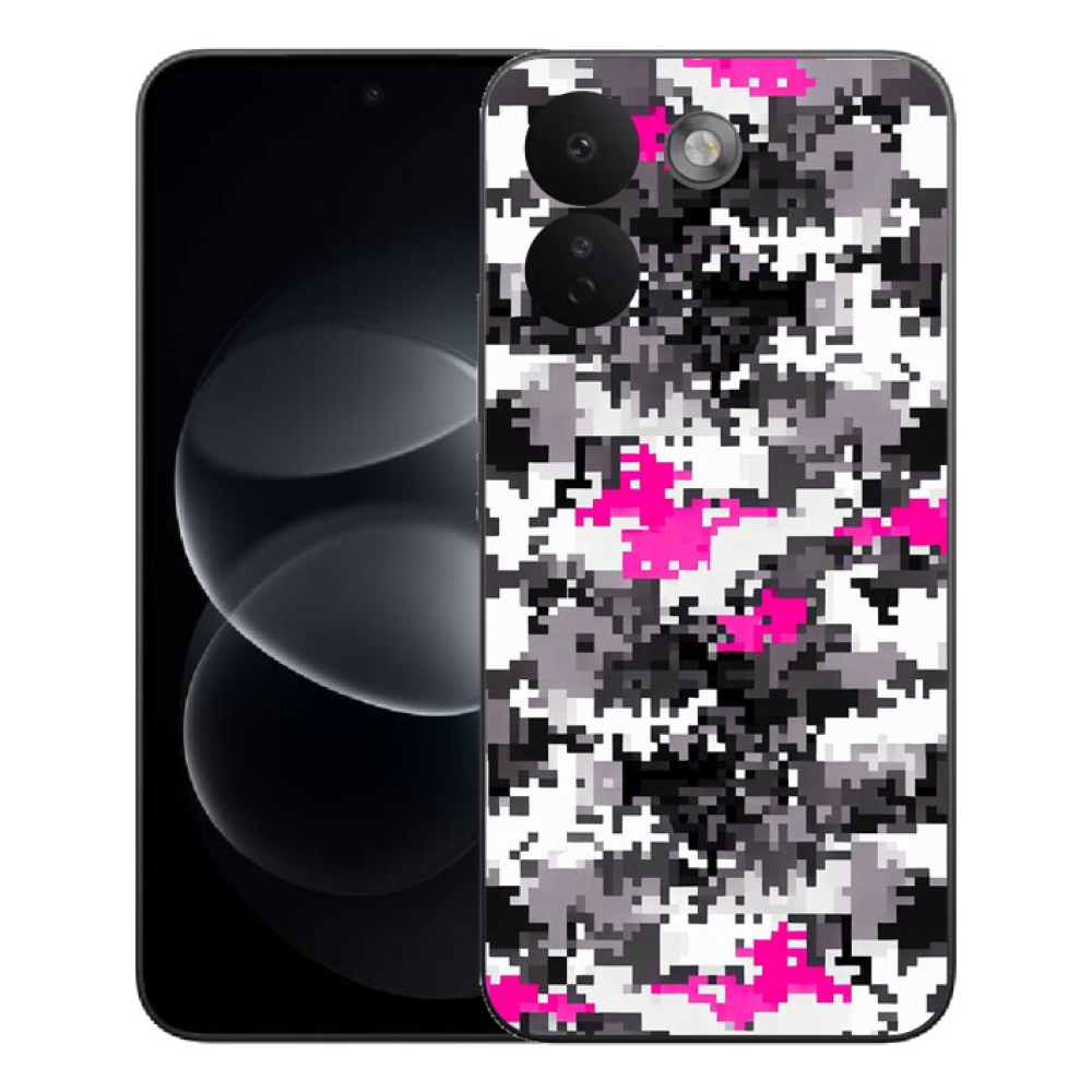 Gelový kryt mmCase na Xiaomi Redmi Note 17 Pro Max 5G - maskáčový vzor 4