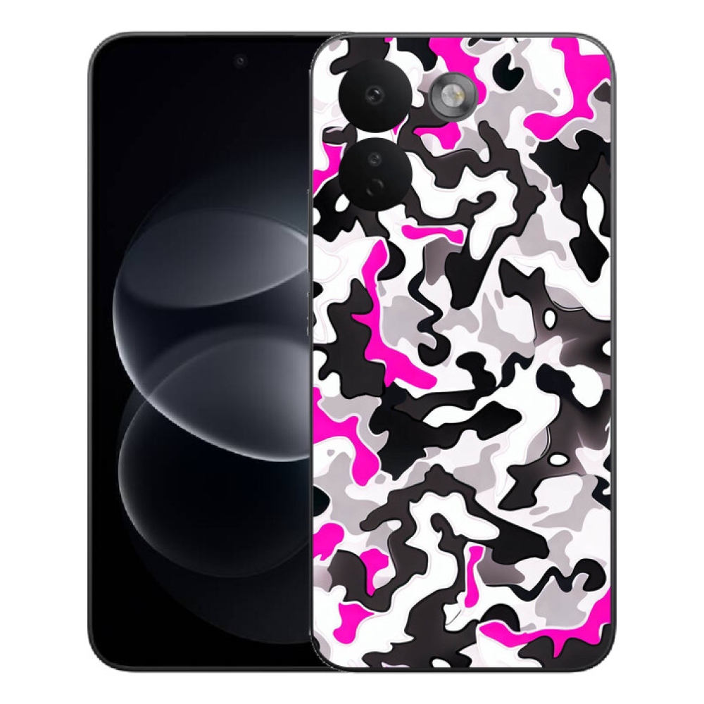 Gelový kryt mmCase na Xiaomi Redmi Note 17 Pro Max 5G - maskáčový vzor 5