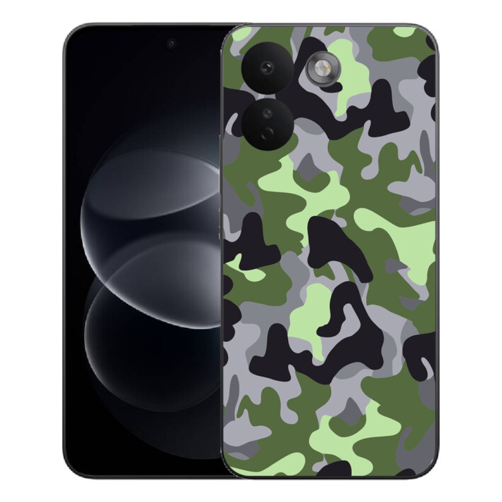 Gelový kryt mmCase na Xiaomi Redmi Note 17 Pro Max 5G - maskáčový vzor 7