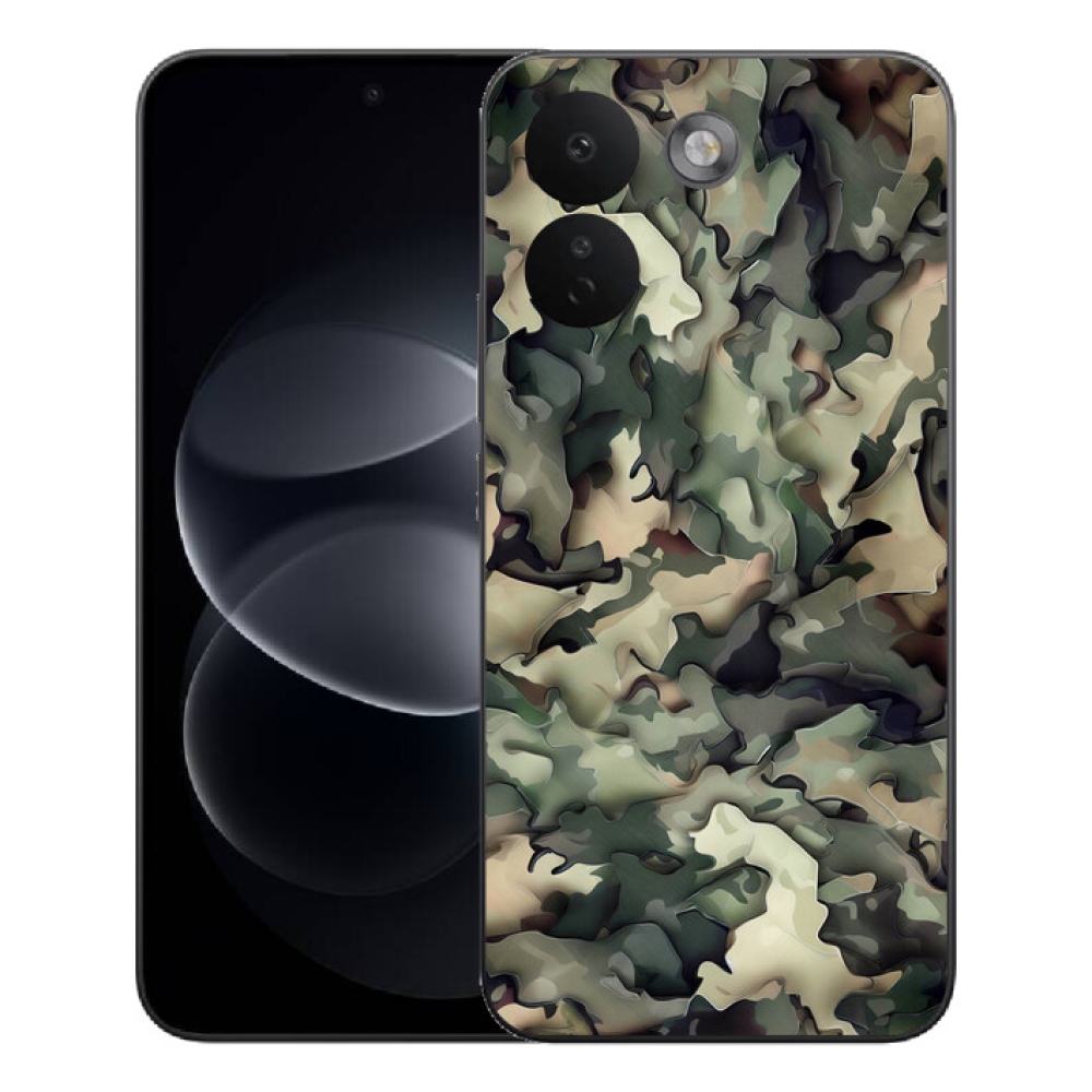 Gelový kryt mmCase na Xiaomi Redmi Note 17 Pro Max 5G - maskáčový vzor 9