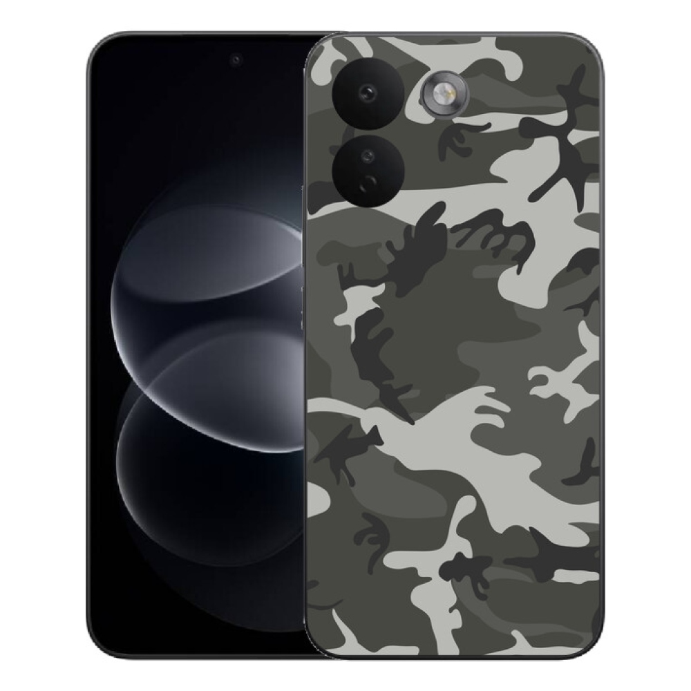 Gelový kryt mmCase na Xiaomi Redmi Note 17 Pro Max 5G - maskáčový vzor