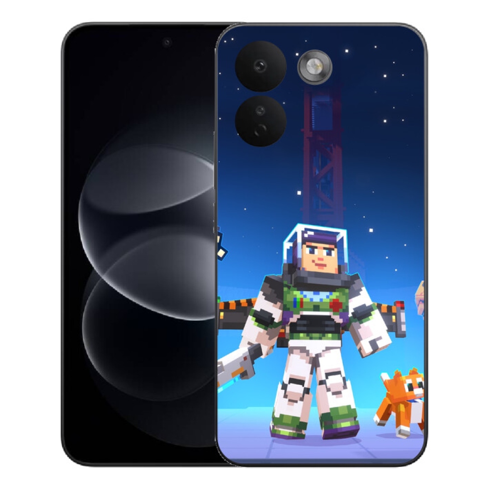Gelový kryt mmCase na Xiaomi Redmi Note 17 Pro Max 5G - minecraft 2