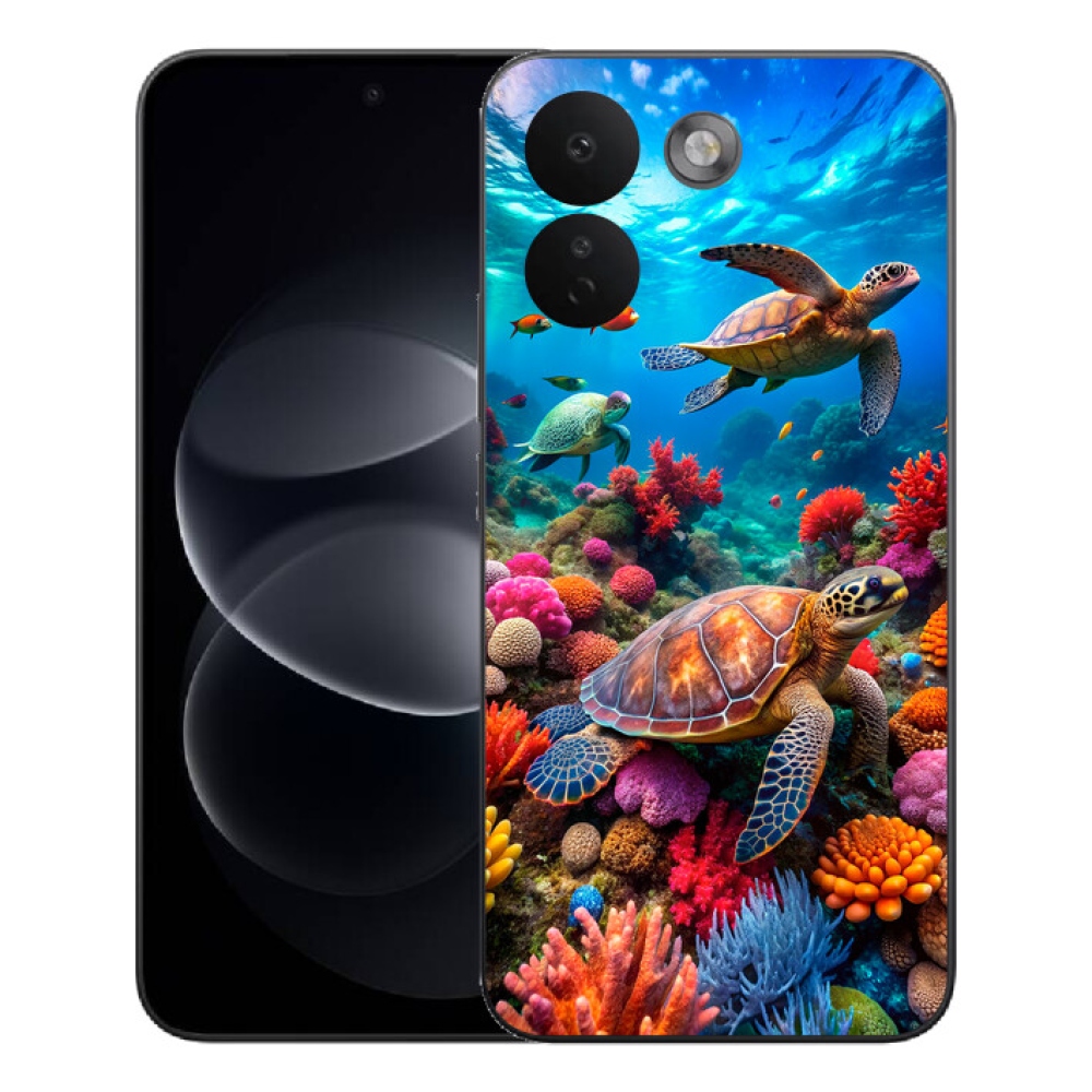 Gelový kryt mmCase na Xiaomi Redmi Note 17 Pro Max 5G - mořský svět 2