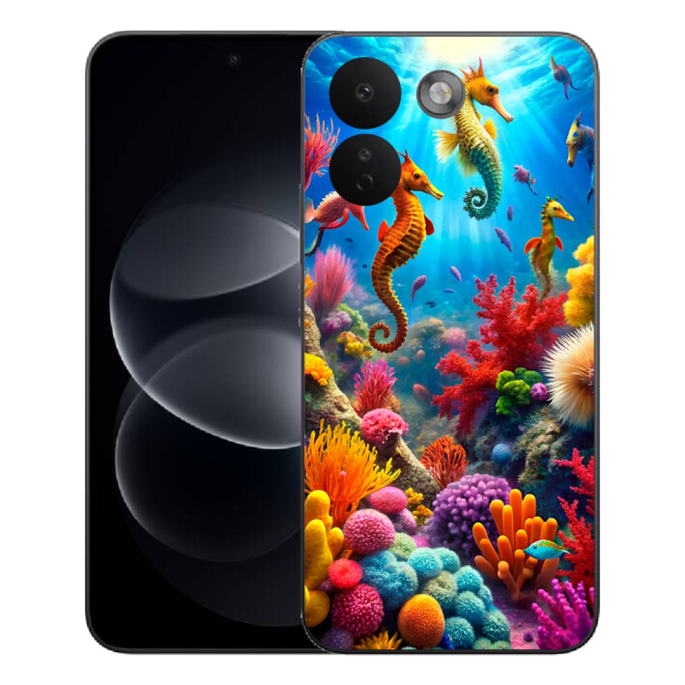 Gelový kryt mmCase na Xiaomi Redmi Note 17 Pro Max 5G - mořský svět 3