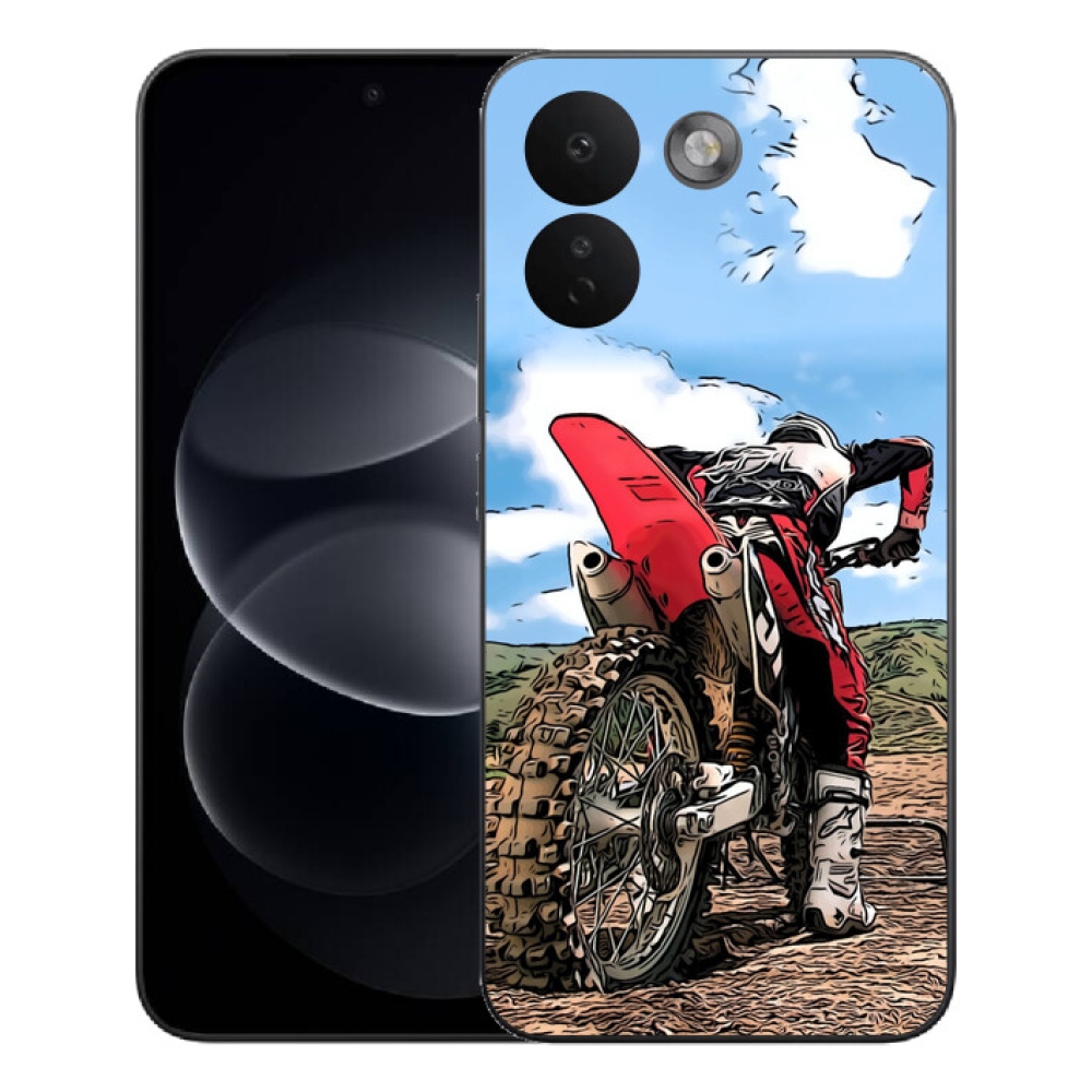 Gelový kryt mmCase na Xiaomi Redmi Note 17 Pro Max 5G - moto