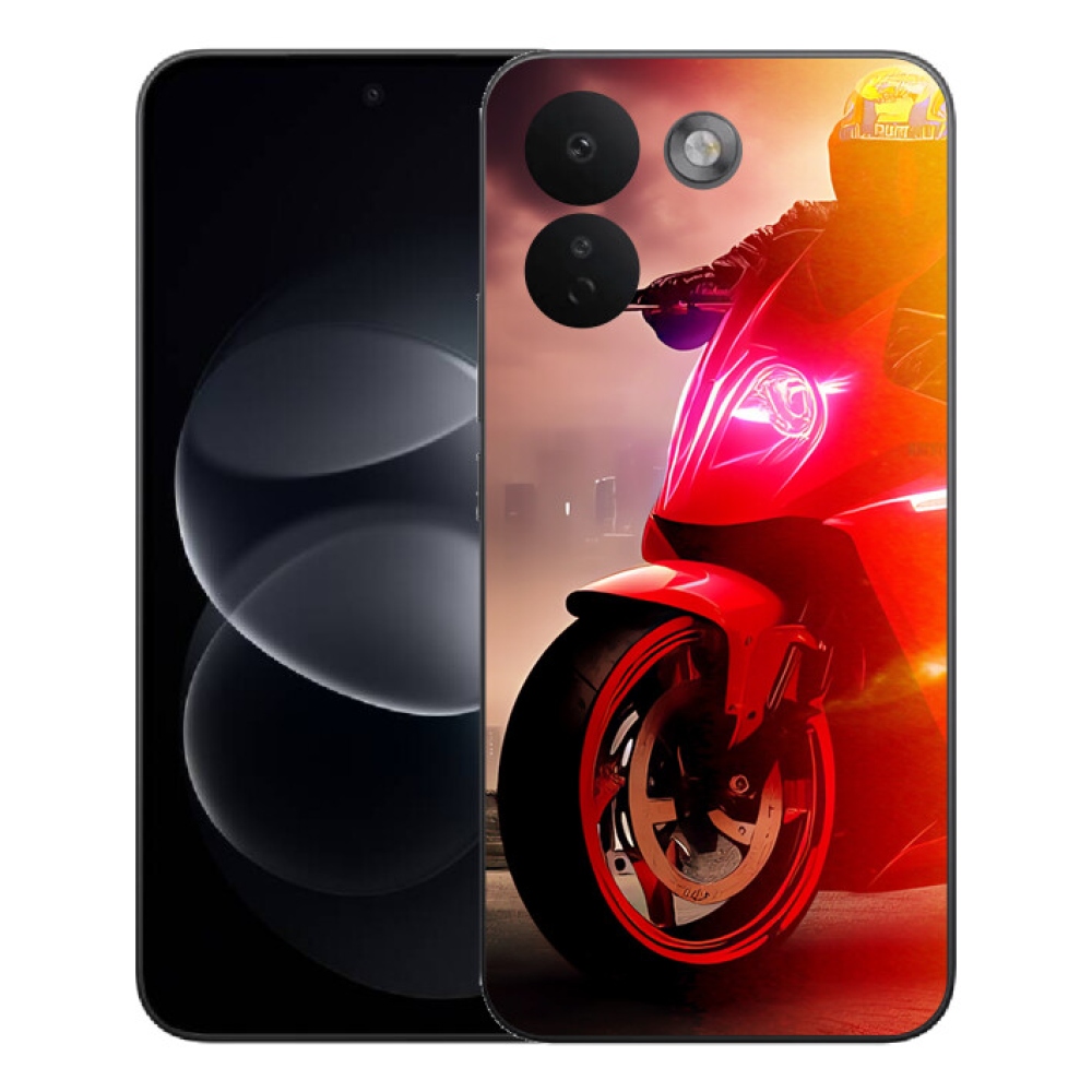 Gelový kryt mmCase na Xiaomi Redmi Note 17 Pro Max 5G - motorka