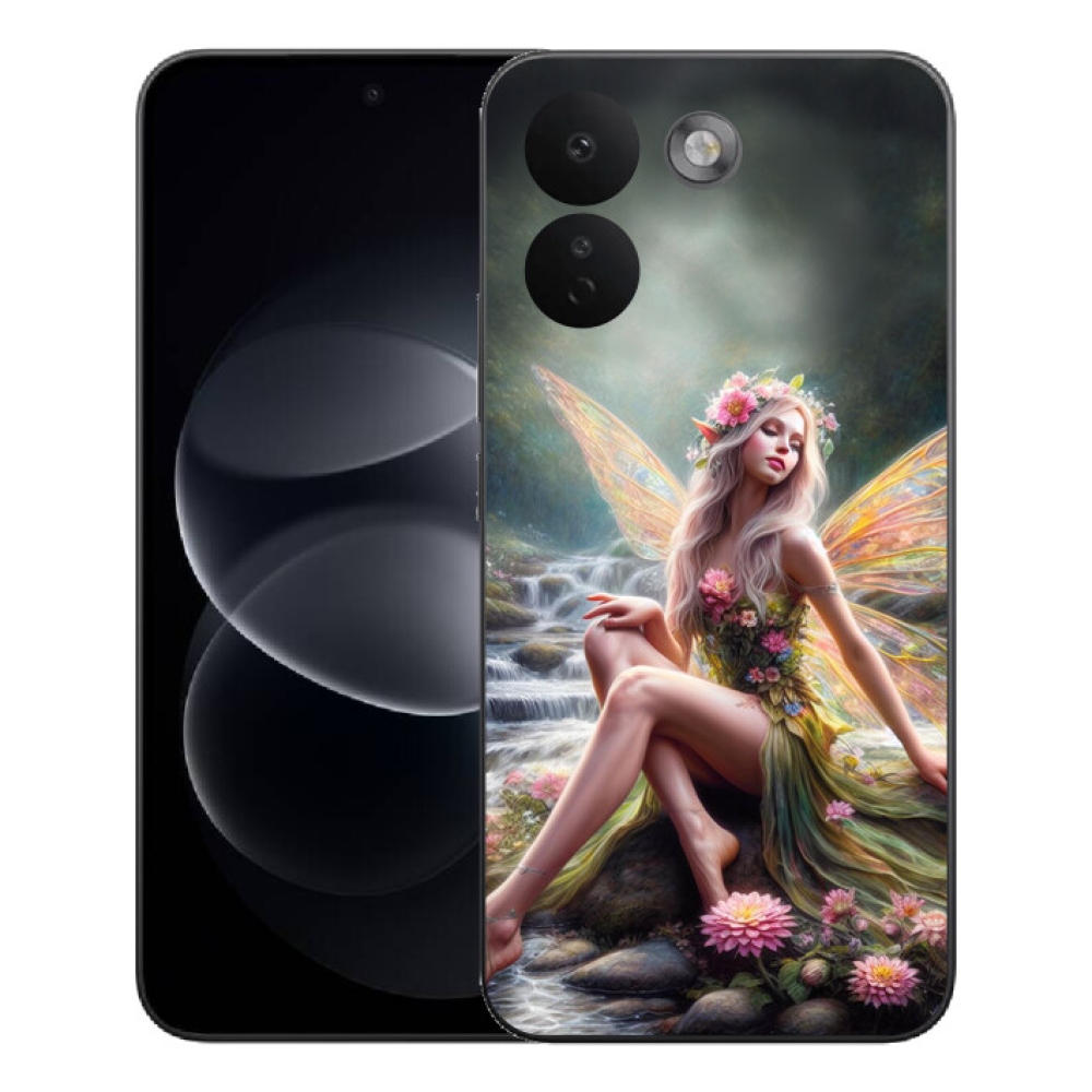 Gelový kryt mmCase na Xiaomi Redmi Note 17 Pro Max 5G - motýlí žena 1