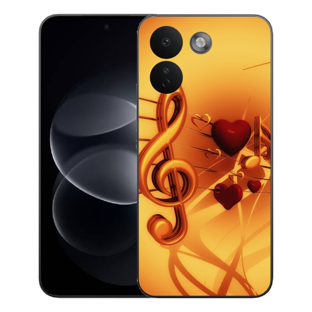 Gelový kryt mmCase na Xiaomi Redmi Note 17 Pro Max 5G - noty