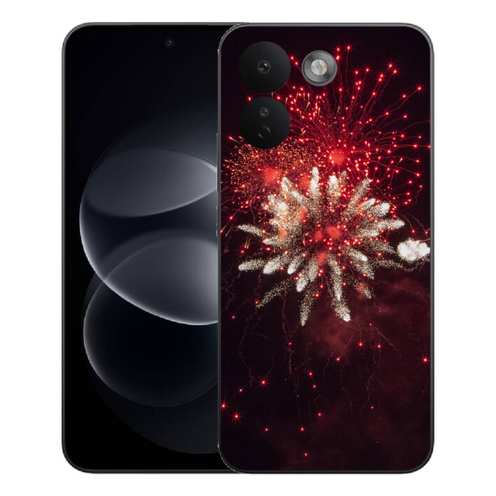 Gelový kryt mmCase na Xiaomi Redmi Note 17 Pro Max 5G - ohňostroj