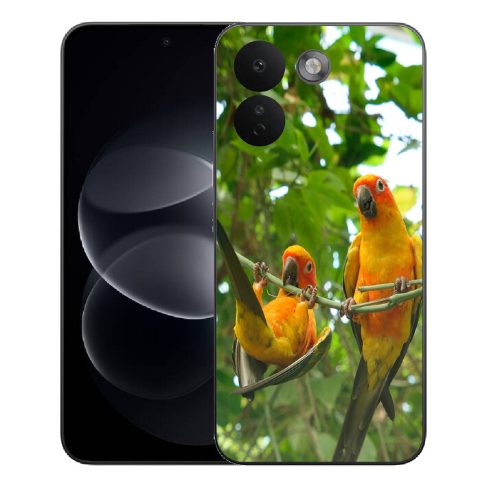Gelový kryt mmCase na Xiaomi Redmi Note 17 Pro Max 5G - papoušci aratingy