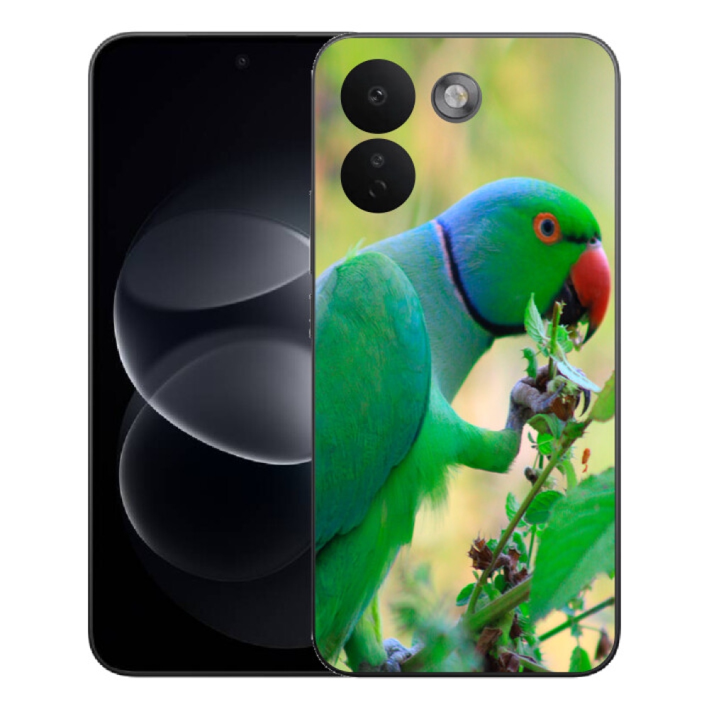 Gelový kryt mmCase na Xiaomi Redmi Note 17 Pro Max 5G - papoušek alexandr
