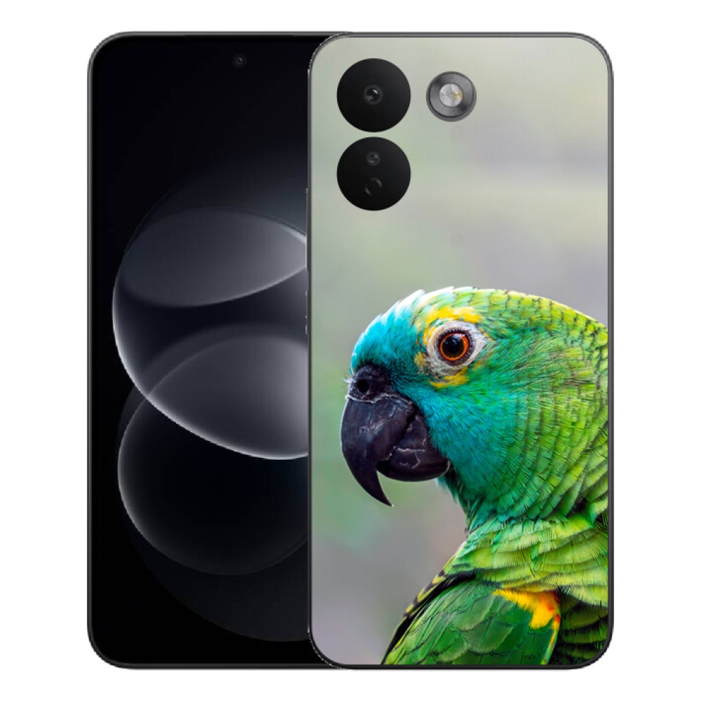 Gelový kryt mmCase na Xiaomi Redmi Note 17 Pro Max 5G - papoušek amazoňan