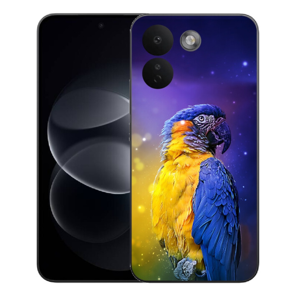 Gelový kryt mmCase na Xiaomi Redmi Note 17 Pro Max 5G - papoušek ara 1