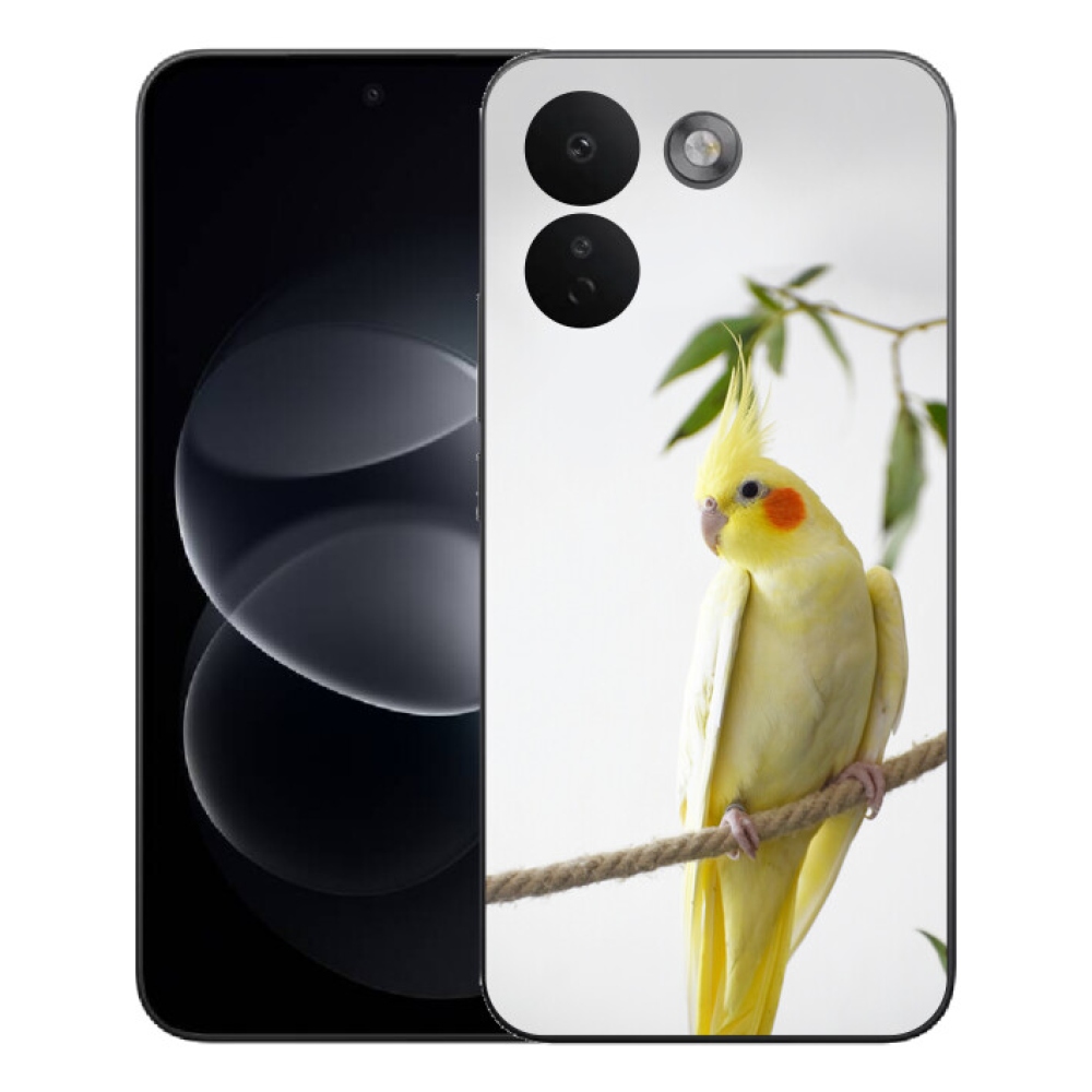 Gelový kryt mmCase na Xiaomi Redmi Note 17 Pro Max 5G - papoušek korela chocholatá