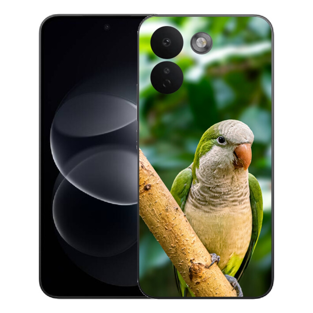 Gelový kryt mmCase na Xiaomi Redmi Note 17 Pro Max 5G - papoušek mníšek