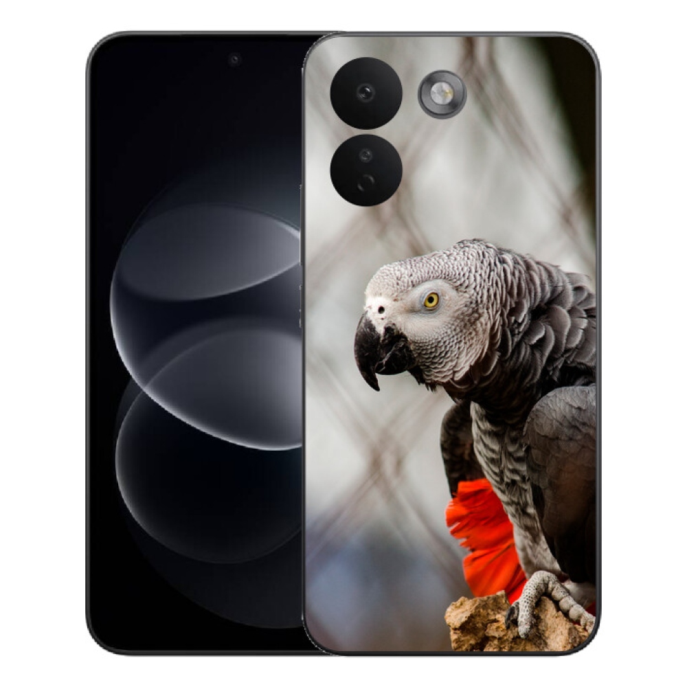 Gelový kryt mmCase na Xiaomi Redmi Note 17 Pro Max 5G - papoušek žako 3