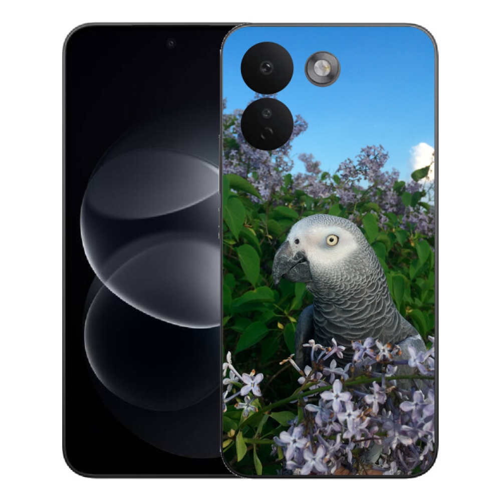 Gelový kryt mmCase na Xiaomi Redmi Note 17 Pro Max 5G - papoušek žako