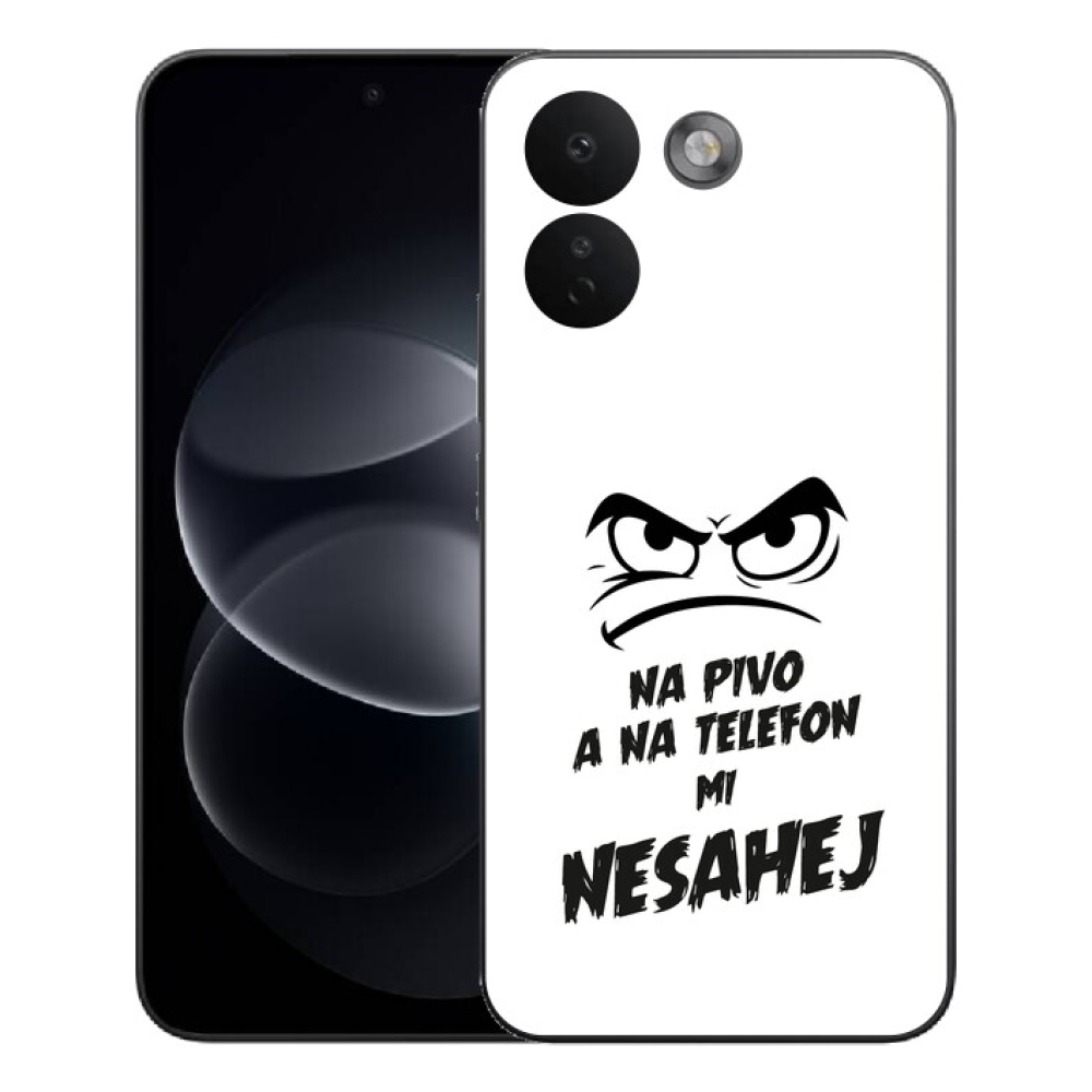 Gelový kryt mmCase na Xiaomi Redmi Note 17 Pro Max 5G - pivní motiv 2 bílé pozadí