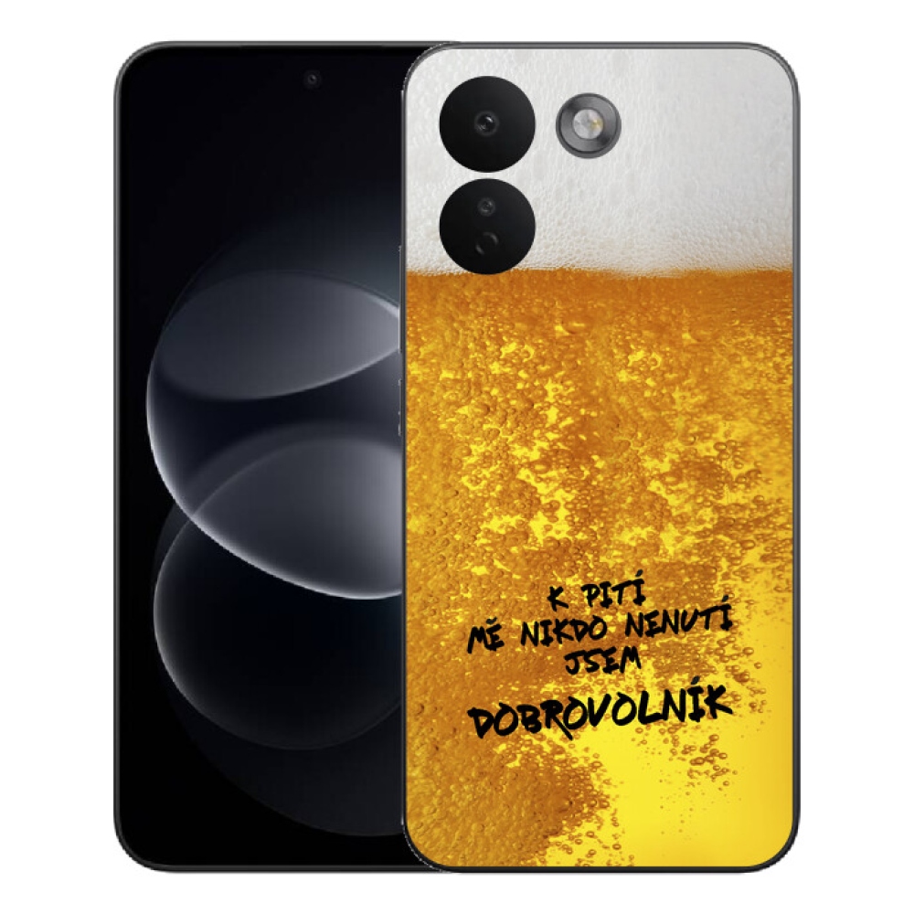 Gelový kryt mmCase na Xiaomi Redmi Note 17 Pro Max 5G - pivní motiv 4