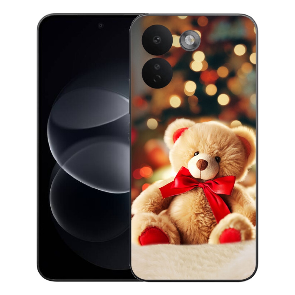Gelový kryt mmCase na Xiaomi Redmi Note 17 Pro Max 5G - plyšový medvídek
