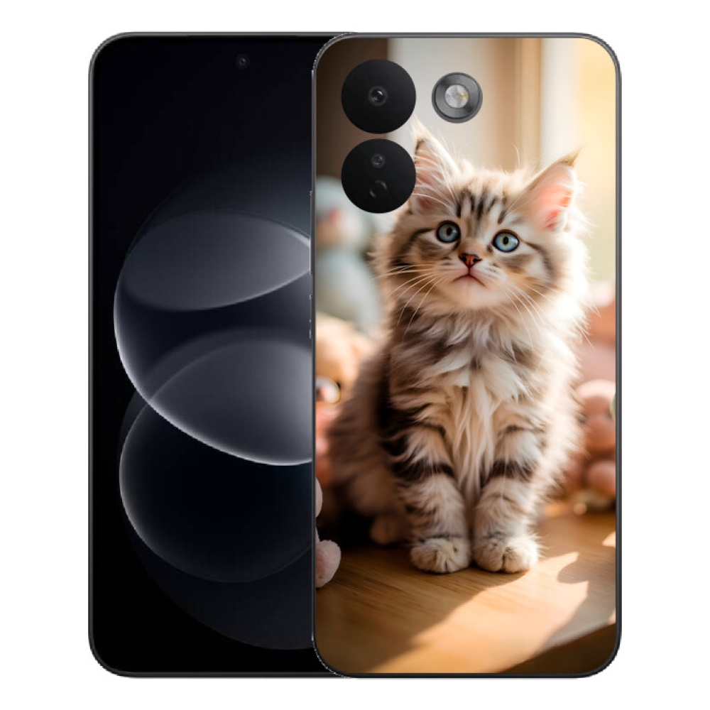 Gelový kryt mmCase na Xiaomi Redmi Note 17 Pro Max 5G - roztomilé kotě 10