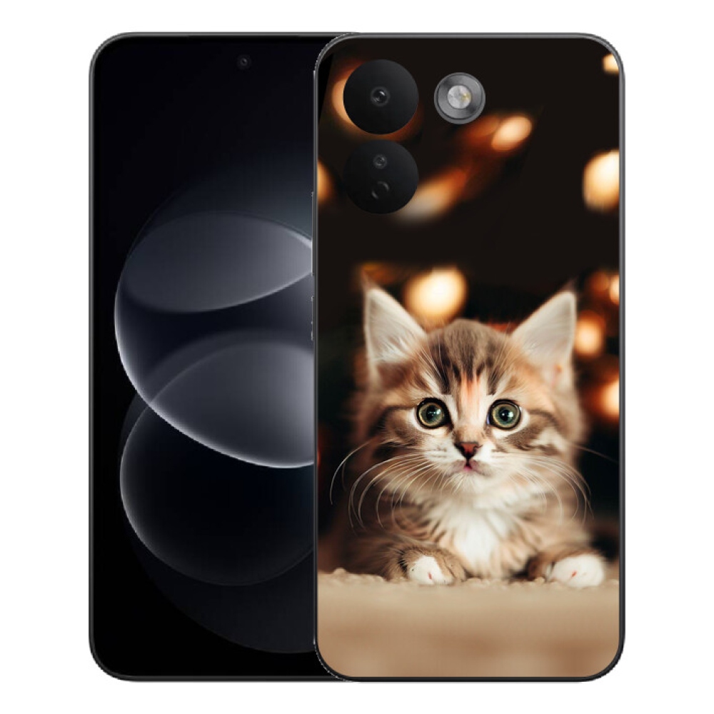 Gelový kryt mmCase na Xiaomi Redmi Note 17 Pro Max 5G - roztomilé kotě 2