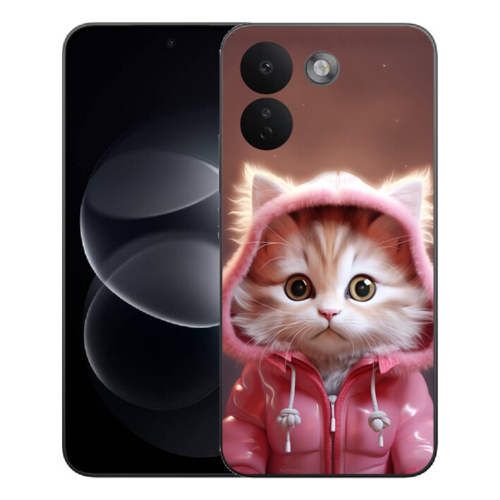 Gelový kryt mmCase na Xiaomi Redmi Note 17 Pro Max 5G - roztomilé kotě 3