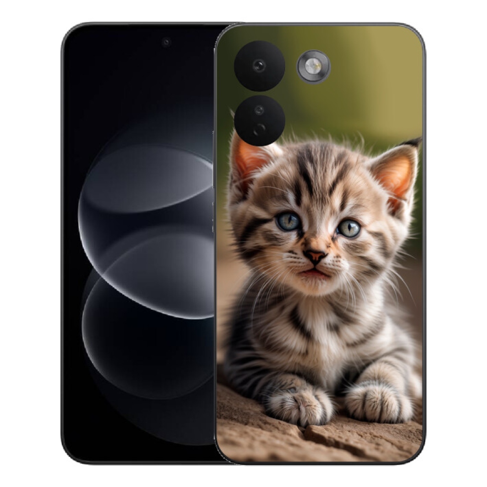 Gelový kryt mmCase na Xiaomi Redmi Note 17 Pro Max 5G - roztomilé kotě 9