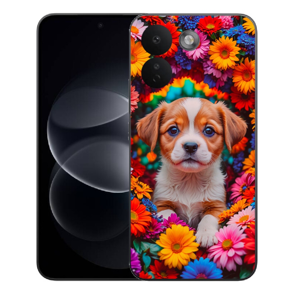 Gelový kryt mmCase na Xiaomi Redmi Note 17 Pro Max 5G - roztomilé štěně