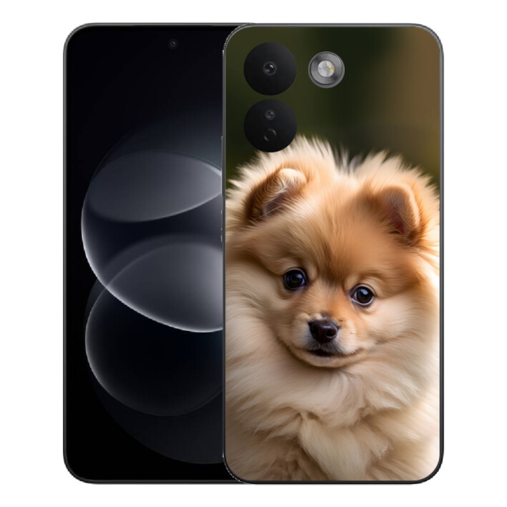 Gelový kryt mmCase na Xiaomi Redmi Note 17 Pro Max 5G - roztomilý pomeranian 2