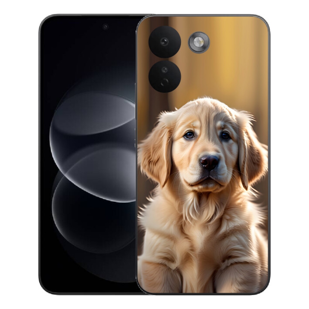 Gelový kryt mmCase na Xiaomi Redmi Note 17 Pro Max 5G - roztomilý zlatý retrívr