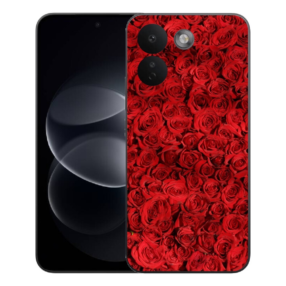 Gelový kryt mmCase na Xiaomi Redmi Note 17 Pro Max 5G - růže