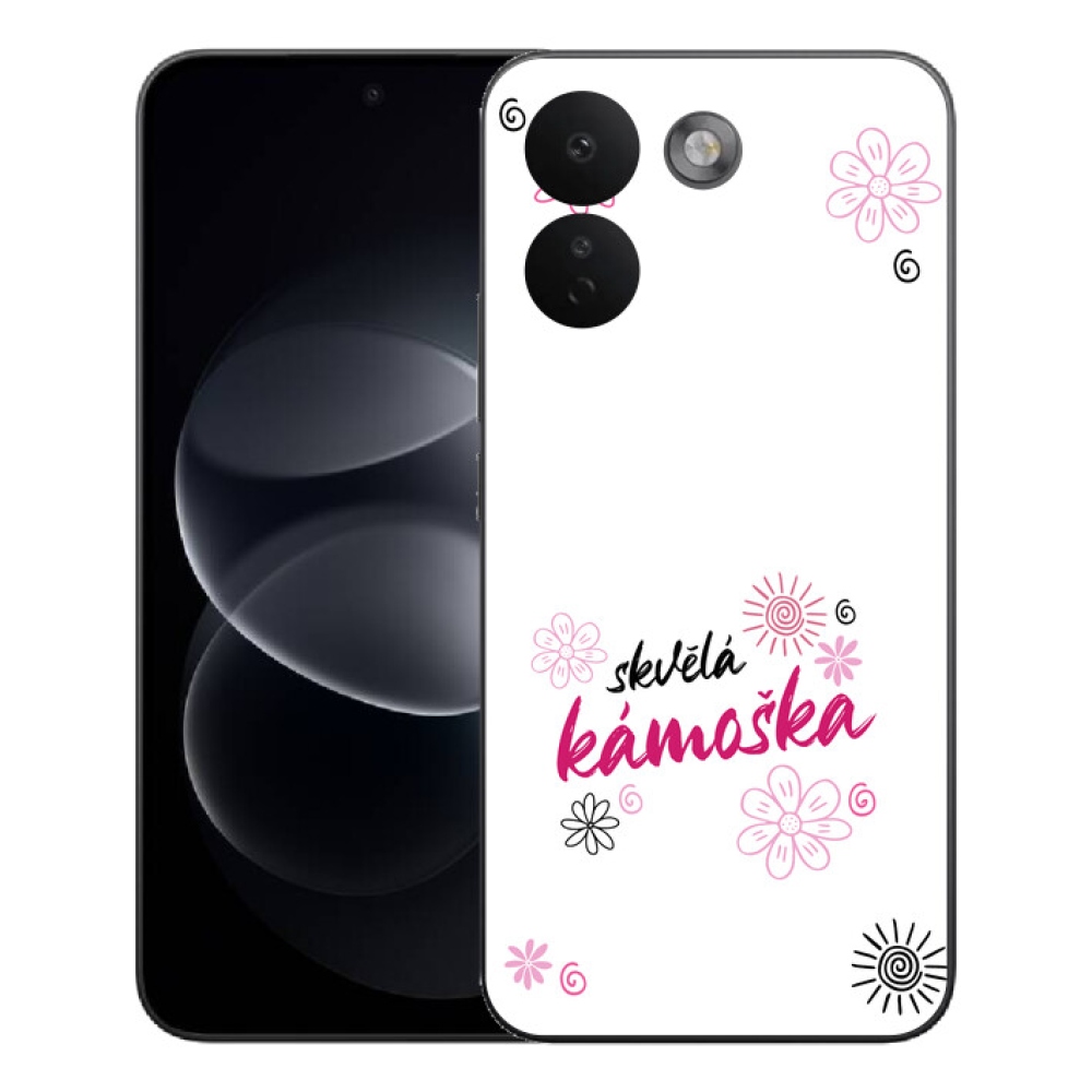 Gelový kryt mmCase na Xiaomi Redmi Note 17 Pro Max 5G - skvělá kámoška bílé pozadí