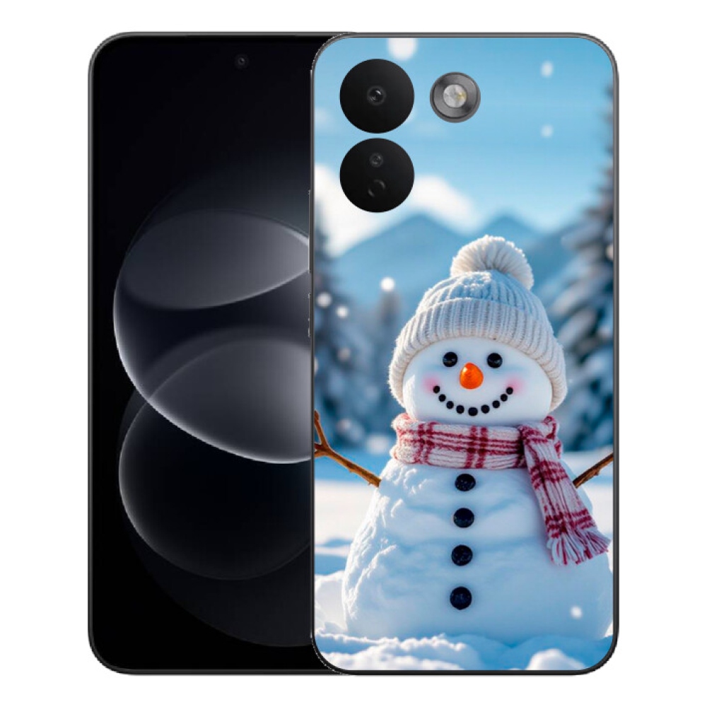 Gelový kryt mmCase na Xiaomi Redmi Note 17 Pro Max 5G - sněhulák 3