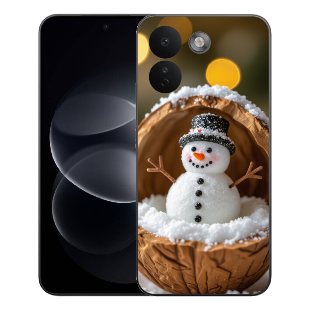 Gelový kryt mmCase na Xiaomi Redmi Note 17 Pro Max 5G - sněhulák 4