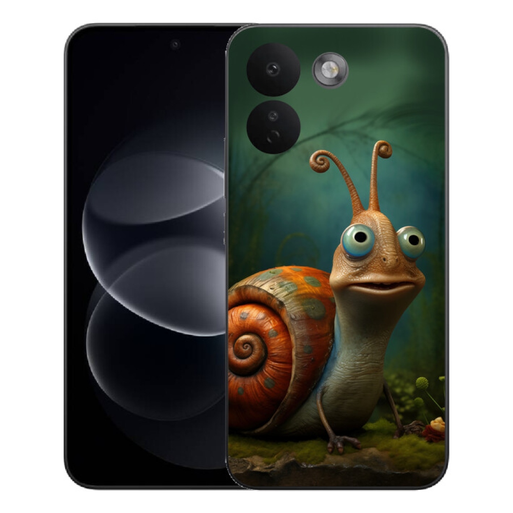 Gelový kryt mmCase na Xiaomi Redmi Note 17 Pro Max 5G - šnek