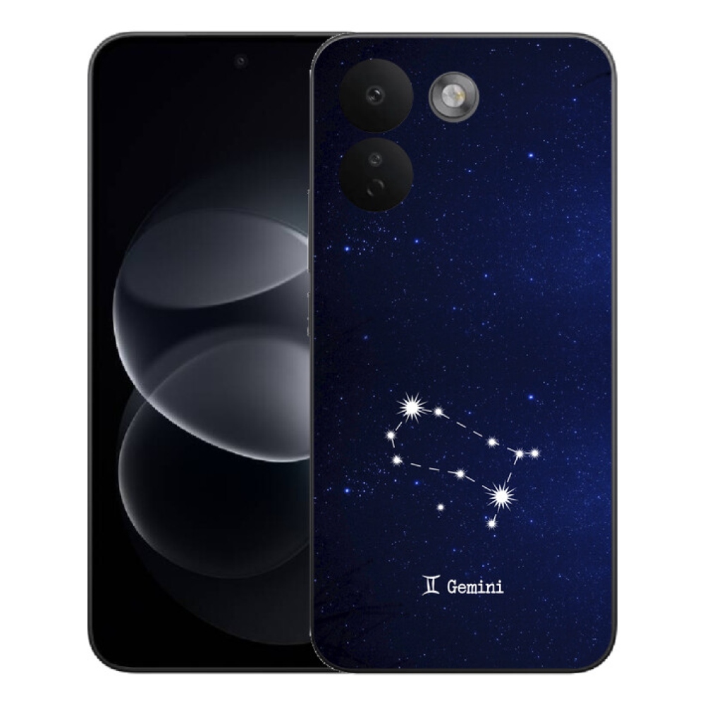 Gelový kryt mmCase na Xiaomi Redmi Note 17 Pro Max 5G - souhvězdí Blíženců