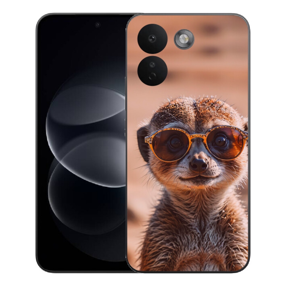 Gelový kryt mmCase na Xiaomi Redmi Note 17 Pro Max 5G - stylová surikata