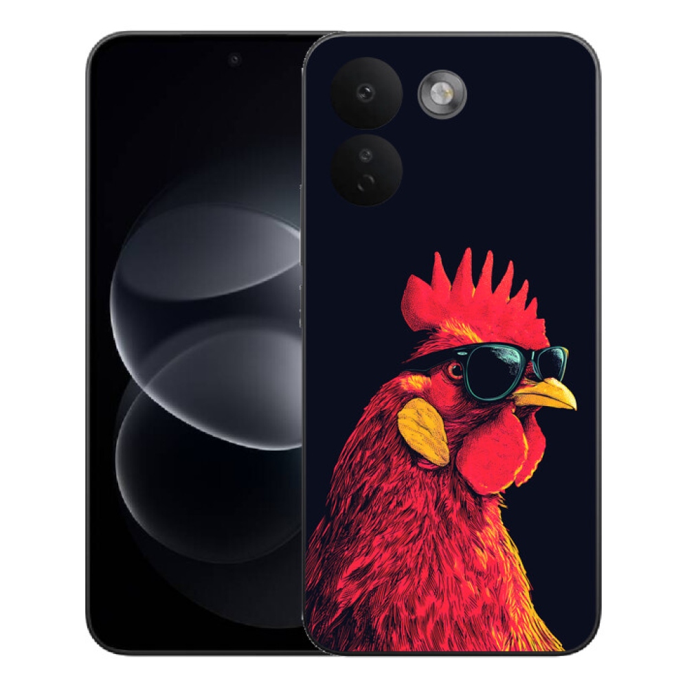 Gelový kryt mmCase na Xiaomi Redmi Note 17 Pro Max 5G - stylový kohout