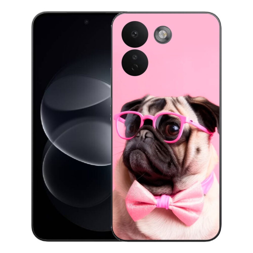 Gelový kryt mmCase na Xiaomi Redmi Note 17 Pro Max 5G - stylový mops