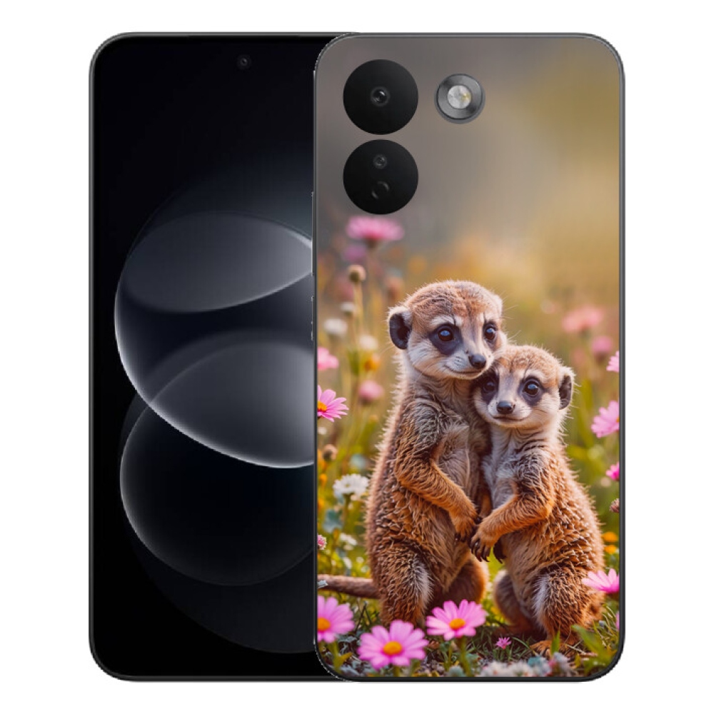 Gelový kryt mmCase na Xiaomi Redmi Note 17 Pro Max 5G - surikatí duo