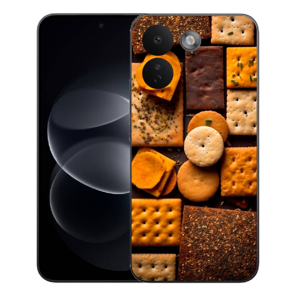 Gelový kryt mmCase na Xiaomi Redmi Note 17 Pro Max 5G - sušenky