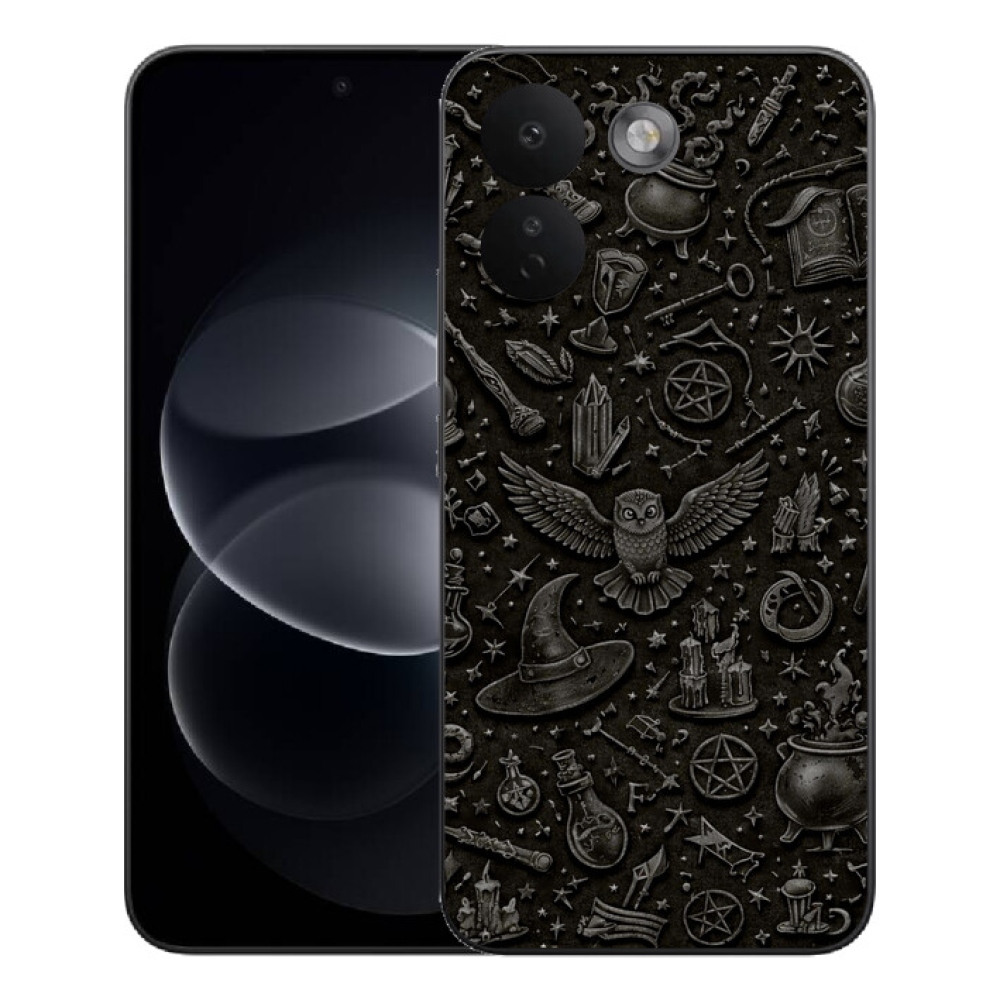 Gelový kryt mmCase na Xiaomi Redmi Note 17 Pro Max 5G - tmavý magický svět