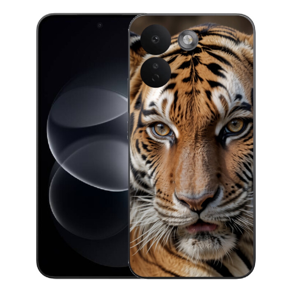 Gelový kryt mmCase na Xiaomi Redmi Note 17 Pro Max 5G - tygří pohled